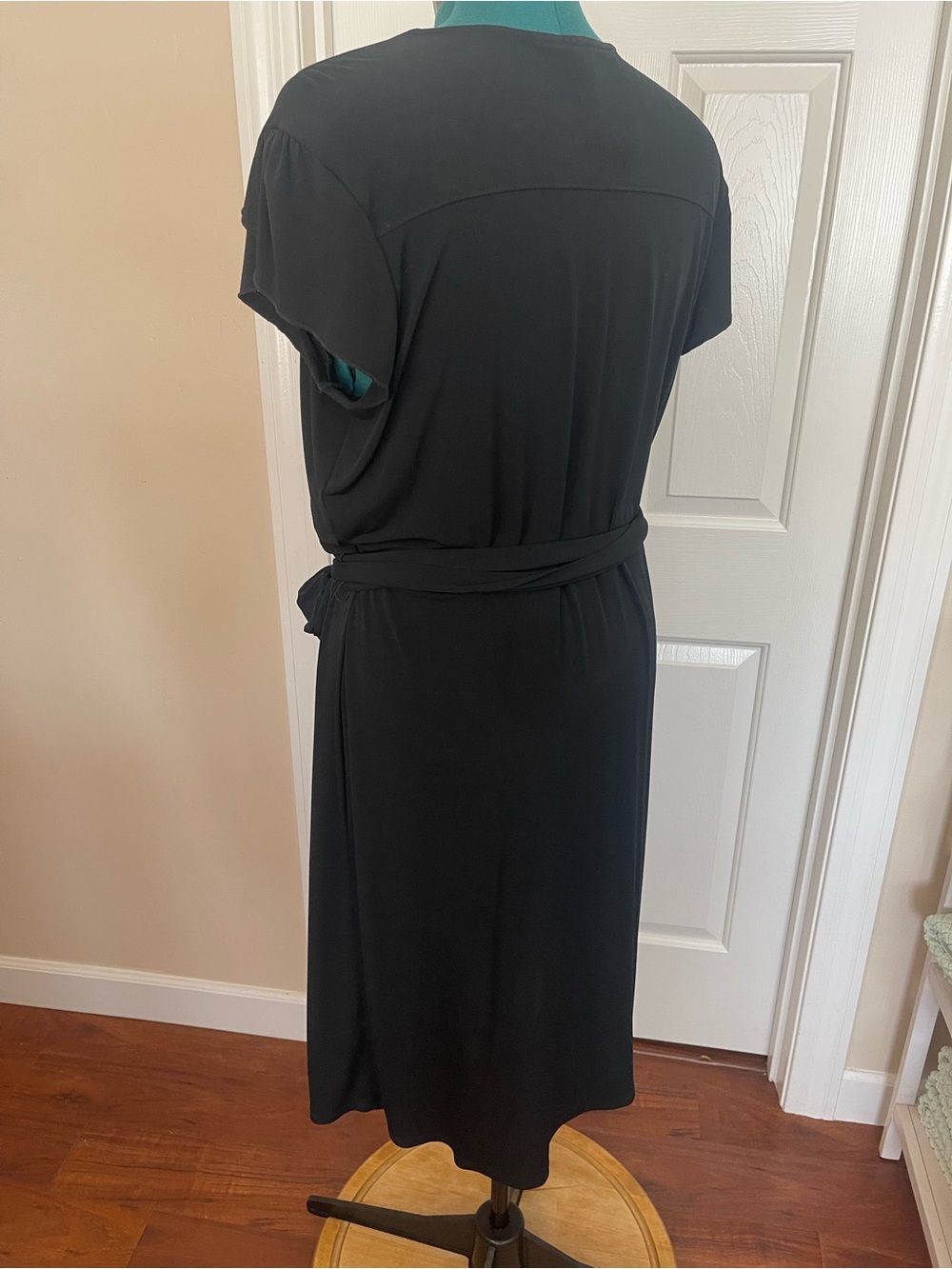 Merona Black wrap dress XXL - Picture 9 of 16